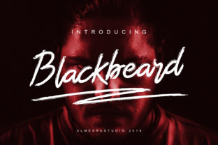 Blackbeard: A Bold Brush Font for Creative Expression