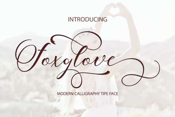 Discover the Elegance of Foxglove Script in Your Design Workflow