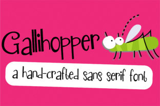Gallihopper: A Casual Handwritten Font for Modern Design
