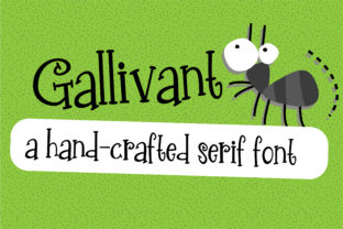 Gallivant: A Handwritten Serif Font with a Youthful Vibe