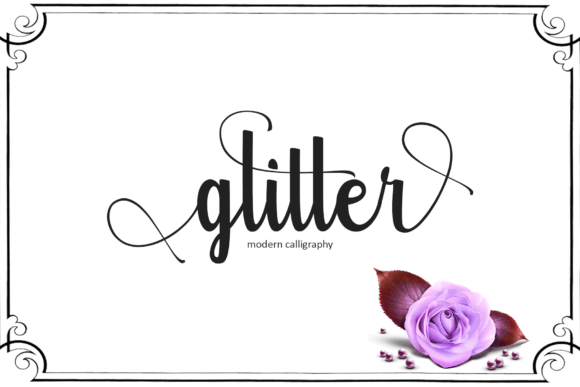 Glitter and Typography: Crafting Emotion Through Design