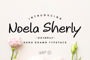 Noela Sherly: A Playful and Elegant Hand-Drawn Font