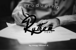 Rythem: A Modern, Stylish Signature Font for Professional Design