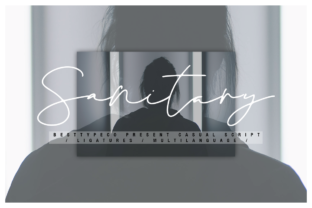 Sanitary: A Fresh, Handmade Calligraphy Font for Elegant Design