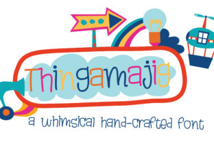 Thingamajig: A Whimsical Font for Creative Design
