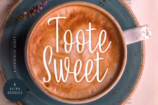 Toote Sweet Script: A Bold and Playful Addition to Your Design Toolkit